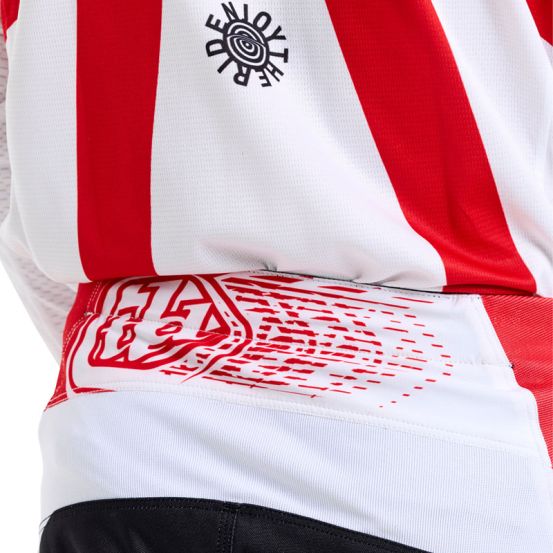 Pantalon cross Troy Lee Designs GP Pro Frames - Blanc Rouge