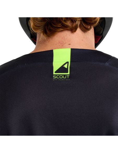 Maillot cross Troy Lee Designs Scout GP Pro Fade Out - Noir