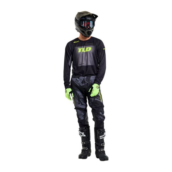 Maillot cross Troy Lee Designs Scout GP Pro Fade Out - Noir