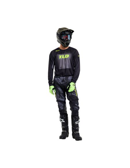 Maillot cross Troy Lee Designs Scout GP Pro Fade Out - Noir