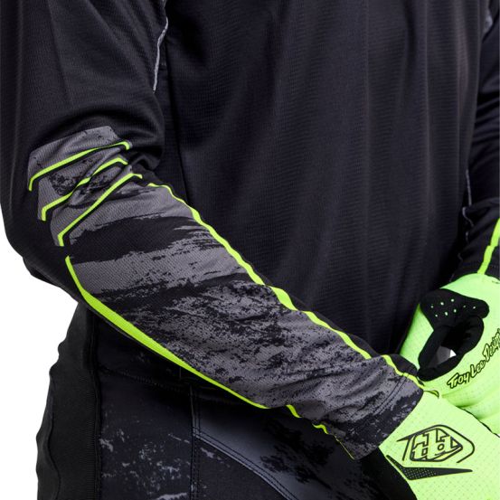 Maillot cross Troy Lee Designs Scout GP Pro Slab - Noir