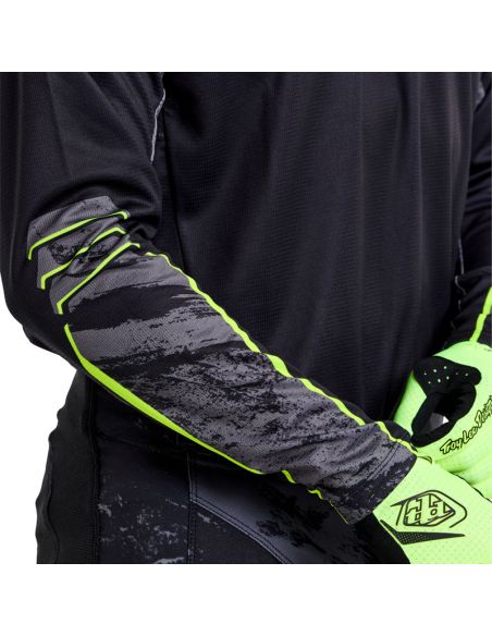 Maillot cross Troy Lee Designs Scout GP Pro Slab - Noir