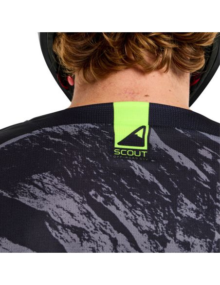 Maillot cross Troy Lee Designs Scout GP Pro Slab - Noir