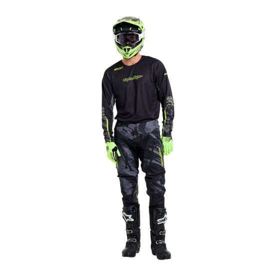 Maillot cross Troy Lee Designs Scout GP Pro Slab - Noir