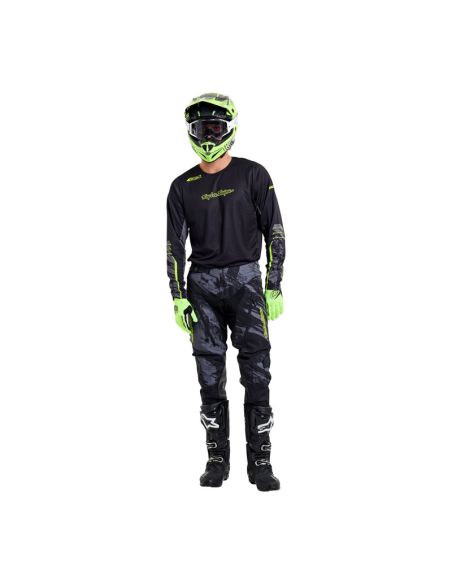 Maillot cross Troy Lee Designs Scout GP Pro Slab - Noir