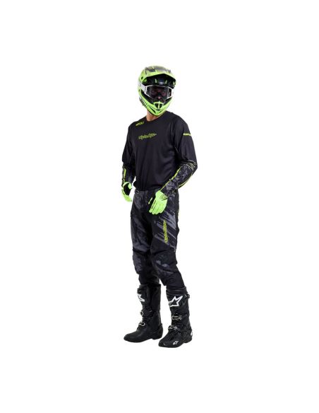 Maillot cross Troy Lee Designs Scout GP Pro Slab - Noir