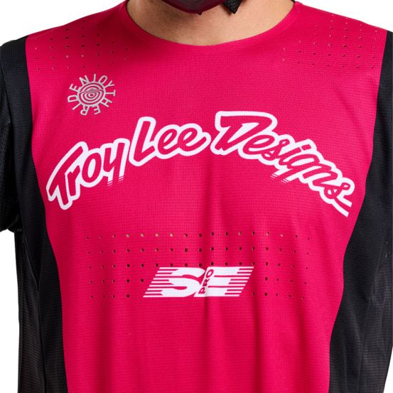 Maillot cross Troy Lee Designs SE Pro Roam - Noir