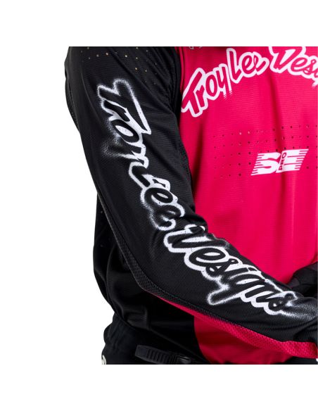 Maillot cross Troy Lee Designs SE Pro Roam - Noir