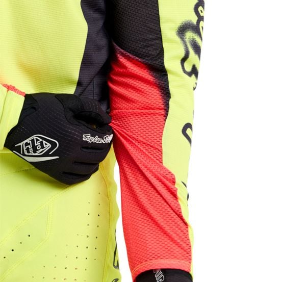 Maillot cross Troy Lee Designs SE Pro Roam - Jaune fluo