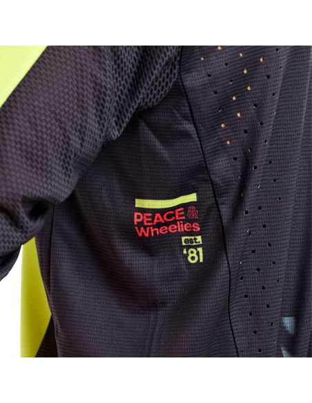 Maillot cross Troy Lee Designs SE Pro Roam - Jaune fluo