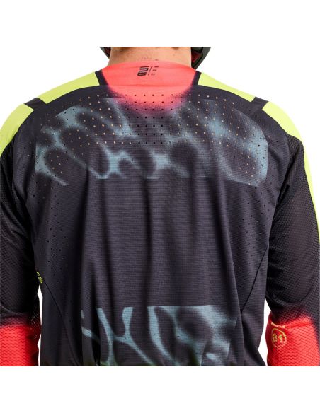 Maillot cross Troy Lee Designs SE Pro Roam - Jaune fluo