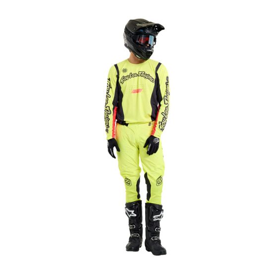 Maillot cross Troy Lee Designs SE Pro Roam - Jaune fluo