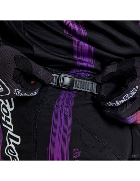 Pantalon cross Troy Lee Designs SE Pro Stripes - Noir Multicolore