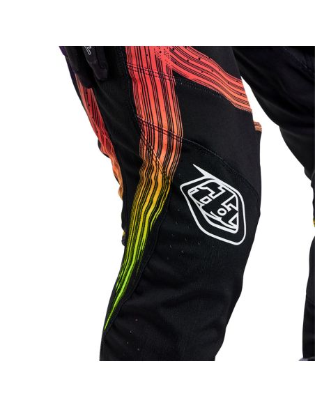Pantalon cross enfant Troy Lee Designs SE Pro Stripes - Noir Multicolore