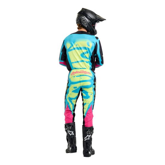 Maillot cross Troy Lee Designs SE Ultra Membrane - Noir Jaune