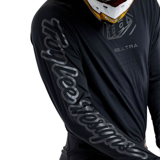 Maillot cross Troy Lee Designs SE Ultra Mono - Noir