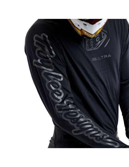 Maillot cross Troy Lee Designs SE Ultra Mono - Noir