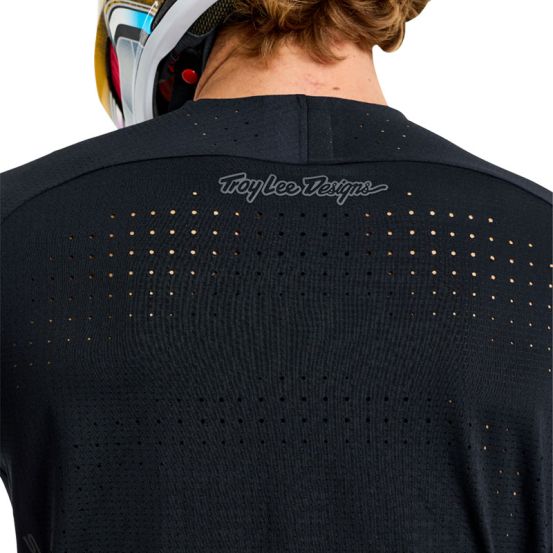 Maillot cross Troy Lee Designs SE Ultra Mono - Noir