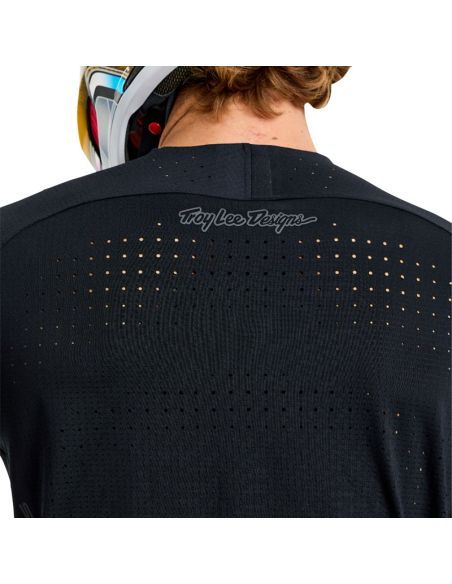 Maillot cross Troy Lee Designs SE Ultra Mono - Noir