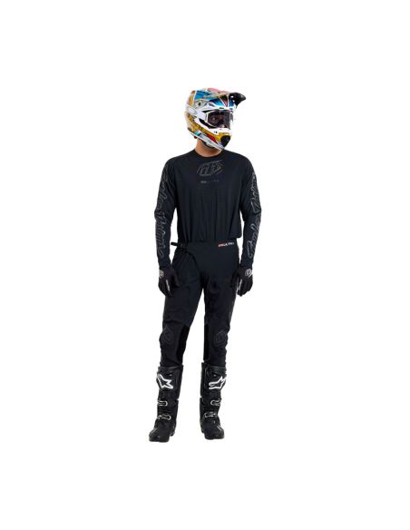 Maillot cross Troy Lee Designs SE Ultra Mono - Noir