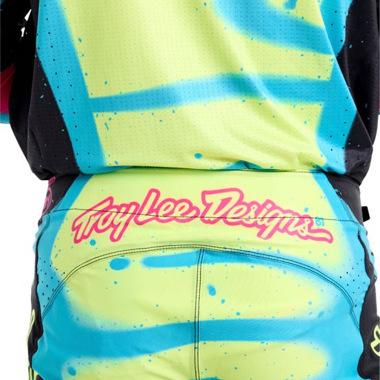 Pantalon cross Troy Lee Designs SE Ultra Membrane - Noir Jaune