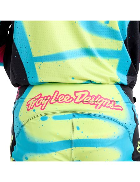 Pantalon cross Troy Lee Designs SE Ultra Membrane - Noir Jaune