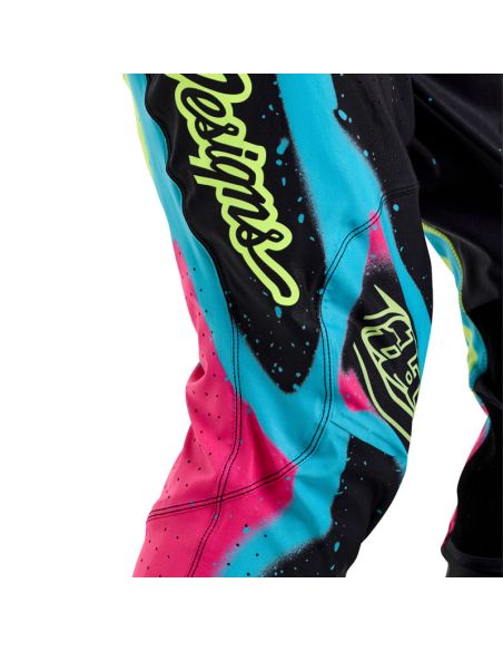 Pantalon cross Troy Lee Designs SE Ultra Membrane - Noir Jaune