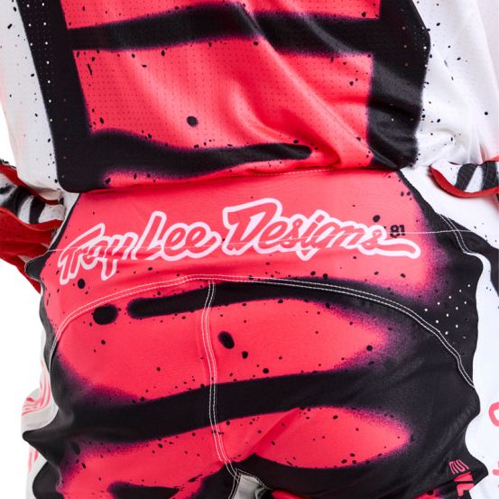 Pantalon cross Troy Lee Designs SE Ultra Membrane - Blanc Infra Rouge