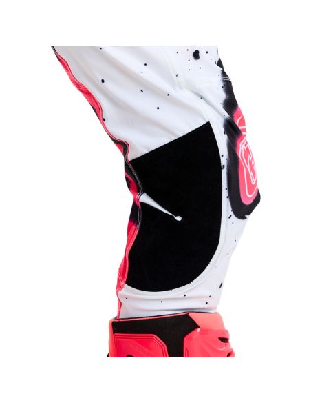Pantalon cross Troy Lee Designs SE Ultra Membrane - Blanc Infra Rouge