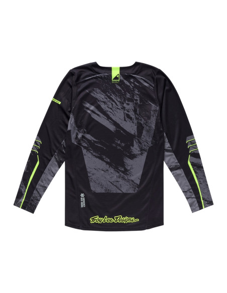 Maillot cross Troy Lee Designs Scout GP Pro Slab - Noir