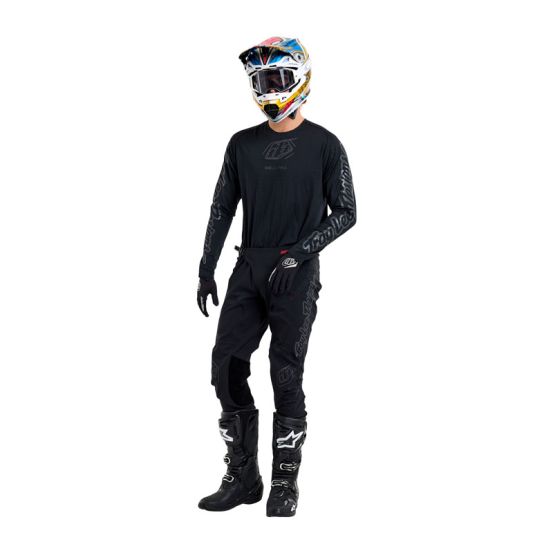 Tenue cross Troy Lee Designs SE Ultra Mono - Noir