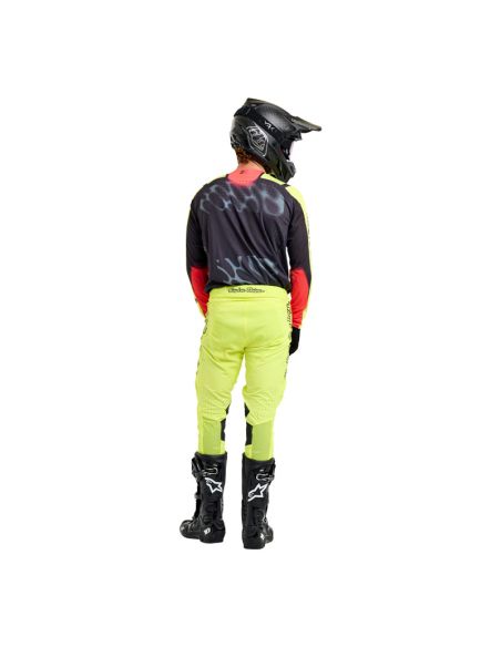 Tenue cross Troy Lee Designs SE Pro Roam - Jaune fluo