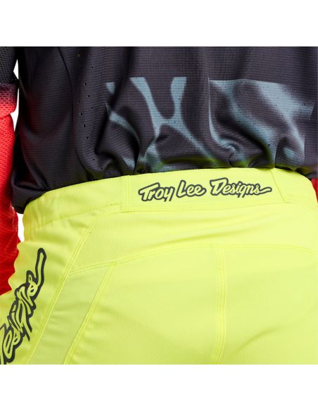 Tenue cross Troy Lee Designs SE Pro Roam - Jaune fluo