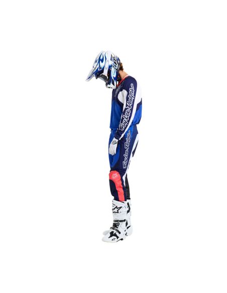 Tenue cross Troy Lee Designs GP Pro Frames - Bleu Blanc