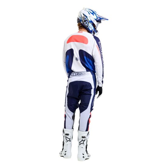 Tenue cross Troy Lee Designs GP Pro Frames - Bleu Blanc