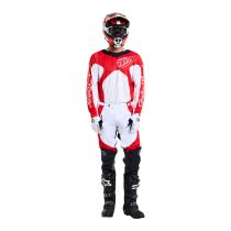 Tenue cross Troy Lee Designs GP Pro Frames - Blanc Rouge