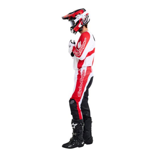 Tenue cross Troy Lee Designs GP Pro Frames - Blanc Rouge