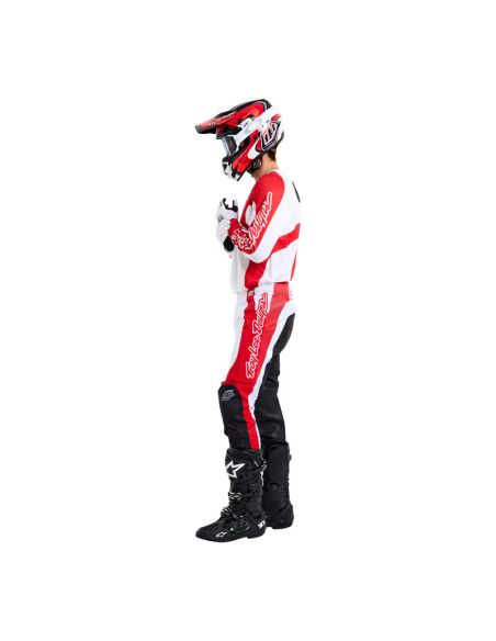 Tenue cross Troy Lee Designs GP Pro Frames - Blanc Rouge