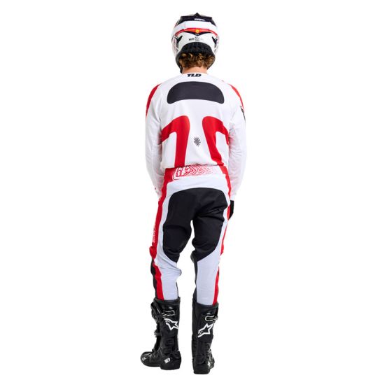Tenue cross Troy Lee Designs GP Pro Frames - Blanc Rouge