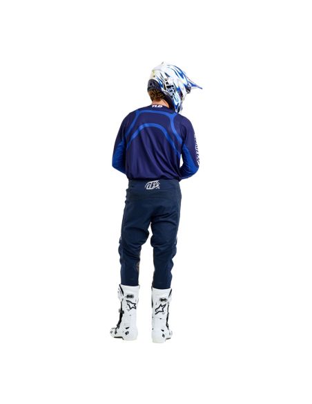 Tenue cross Troy Lee Designs GP Pro Swerve - Bleu