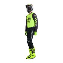 Tenue cross Troy Lee Designs GP Pro Air Standard - Jaune fluo Noir 2