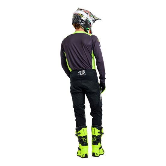 Tenue cross Troy Lee Designs GP Pro Air Standard - Jaune fluo Noir