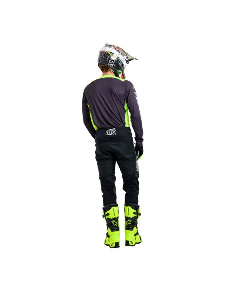 Tenue cross Troy Lee Designs GP Pro Air Standard - Jaune fluo Noir
