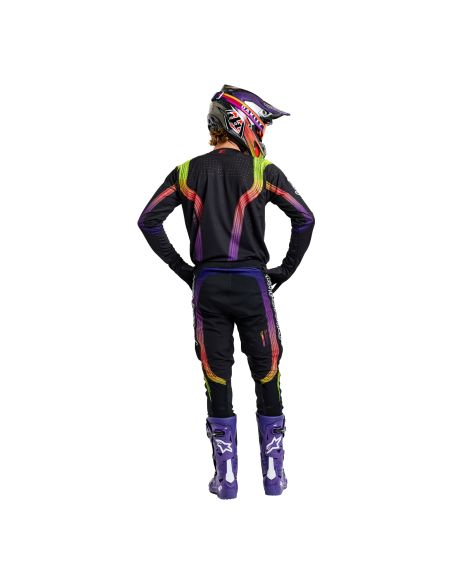 Tenue cross enfant Troy Lee Designs SE PRO Stripes - Noir Multicolore