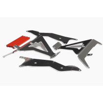 Protèges radiateur AXP Honda 450 CRF-R/RX 2025-2026 Rouge
