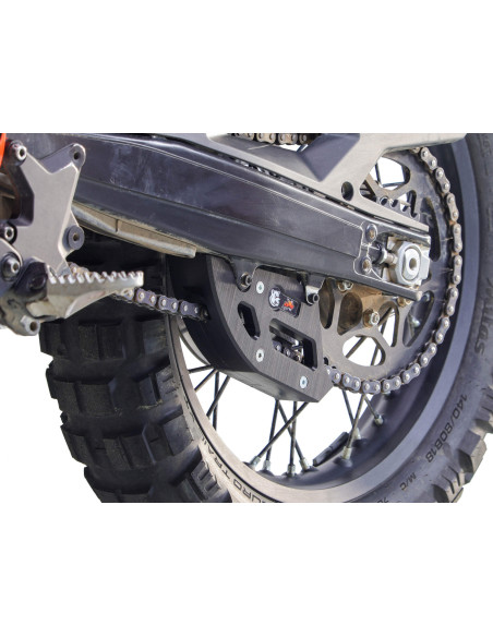 Guide chaine renforcé AXP KTM 390 Adventure 2025-2026 Noir