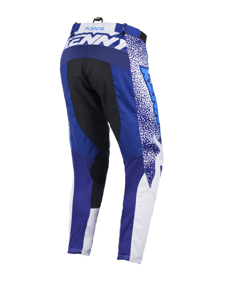Pantalon cross Kenny 2026 Force Pixel - Pixel Bleu Blanc
