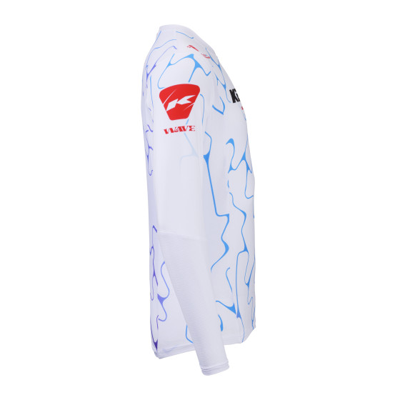 Maillot cross Kenny 2026 Performance - Wave Blanc