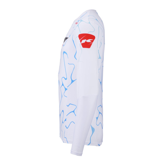 Maillot cross Kenny 2026 Performance - Wave Blanc