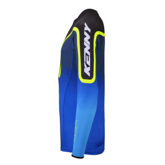 Maillot cross Kenny 2026 Titanium - Gradient Bleu